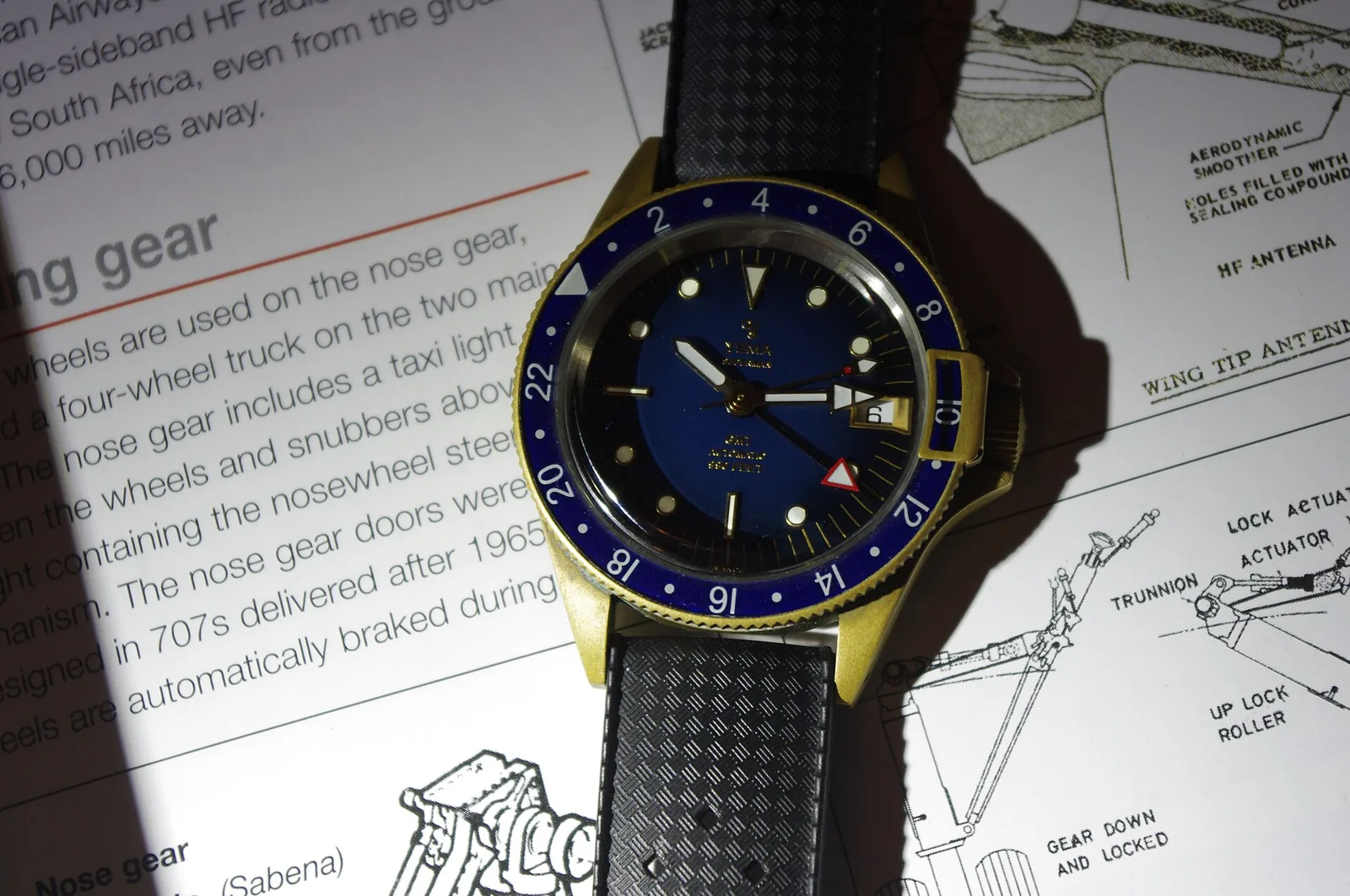 Montre Yema, photo sous licence libre